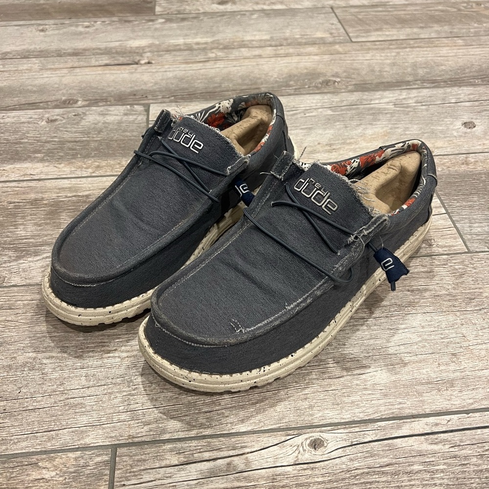 Hey Dude Men's Wally Stretch Loafer Shoes Men’s size 11